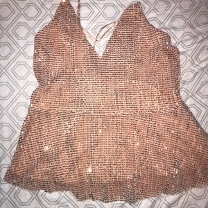 sparkly blouse